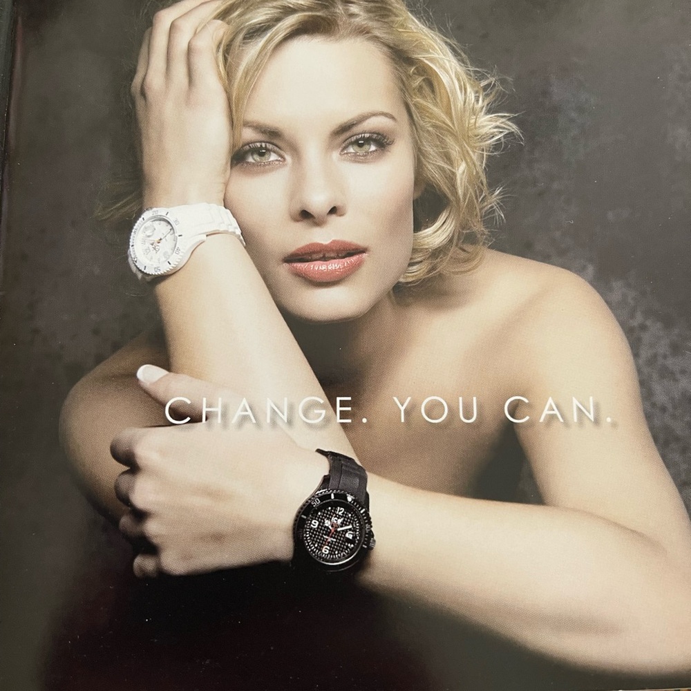 Ice Love White and Silver Heart Watch. SILI collection. New 3 yr battery. New.